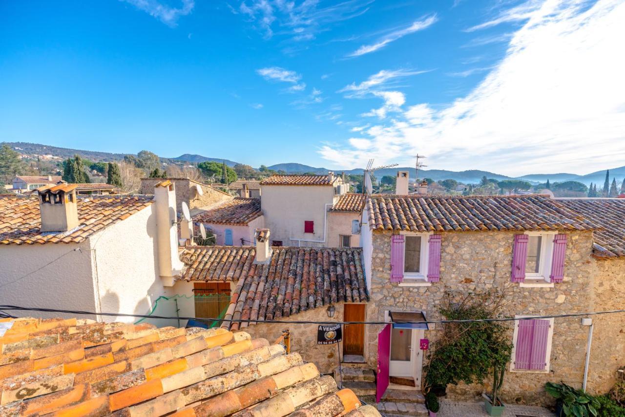 Maison De Village Pittoresque Climatisee, Terrasse Le Plan-de-la-Tour Extérieur photo