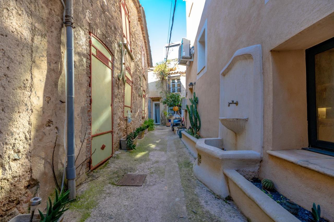 Maison De Village Pittoresque Climatisee, Terrasse Le Plan-de-la-Tour Extérieur photo